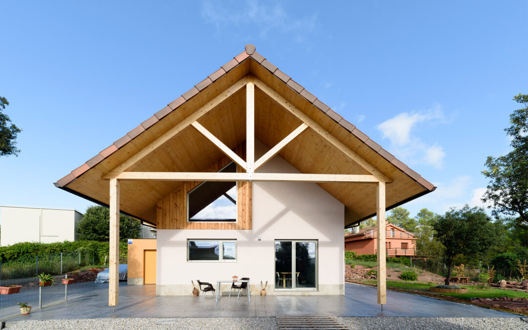 Casa Biopasiva de madera